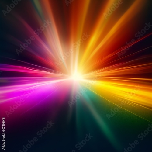 abstract background with rays