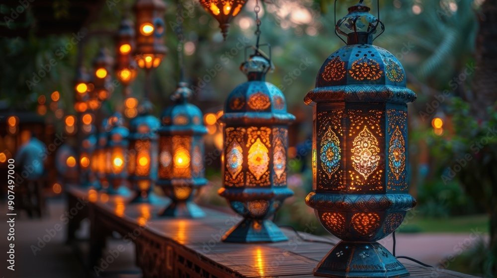 Ornamental Lanterns Illumination Ornamental Lanterns Illumination