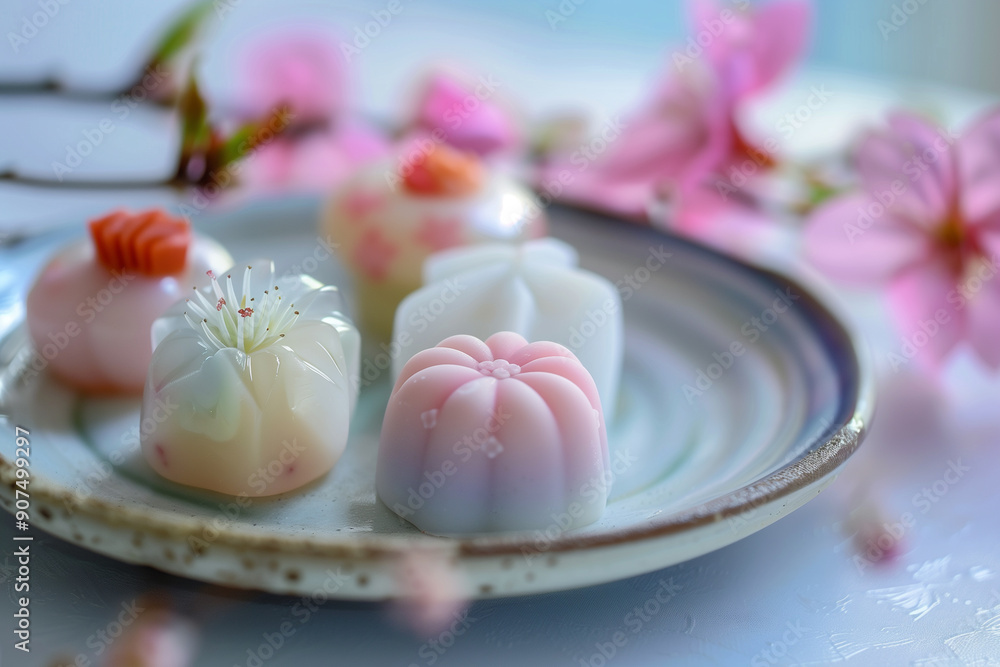 beautiful japanese traditiona sweetsl Wagashi beautiful japanese traditiona sweetsl Wagashi