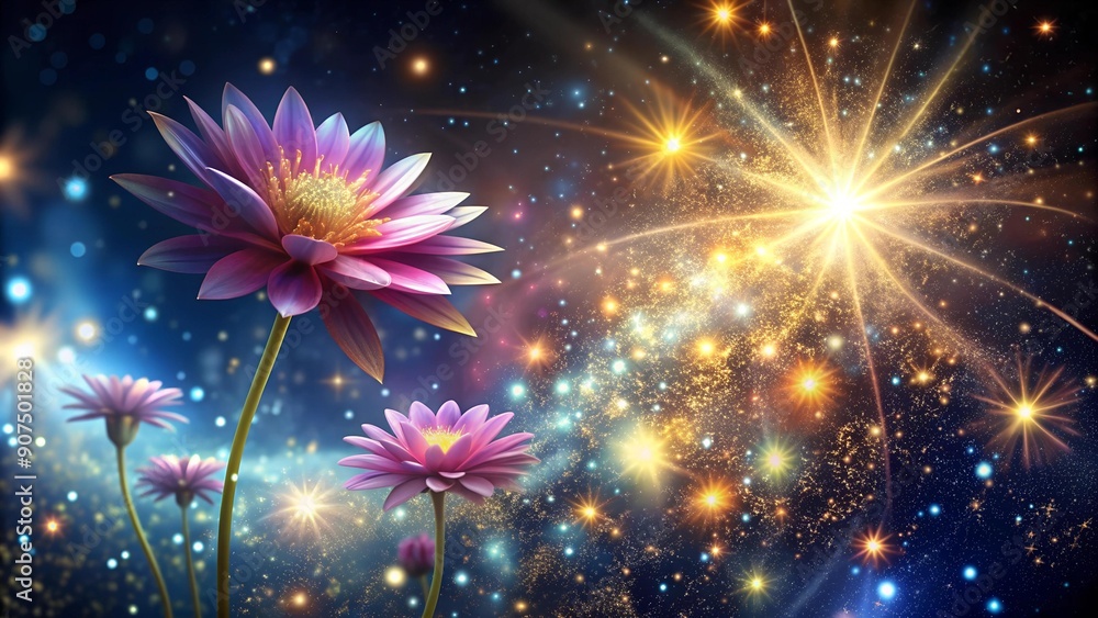 Celestial Bloom: A Symphony of Stardust and Light AI generated Celestial Bloom: A Symphony of Stardust and Light AI generated