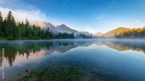 Lake in the mountains