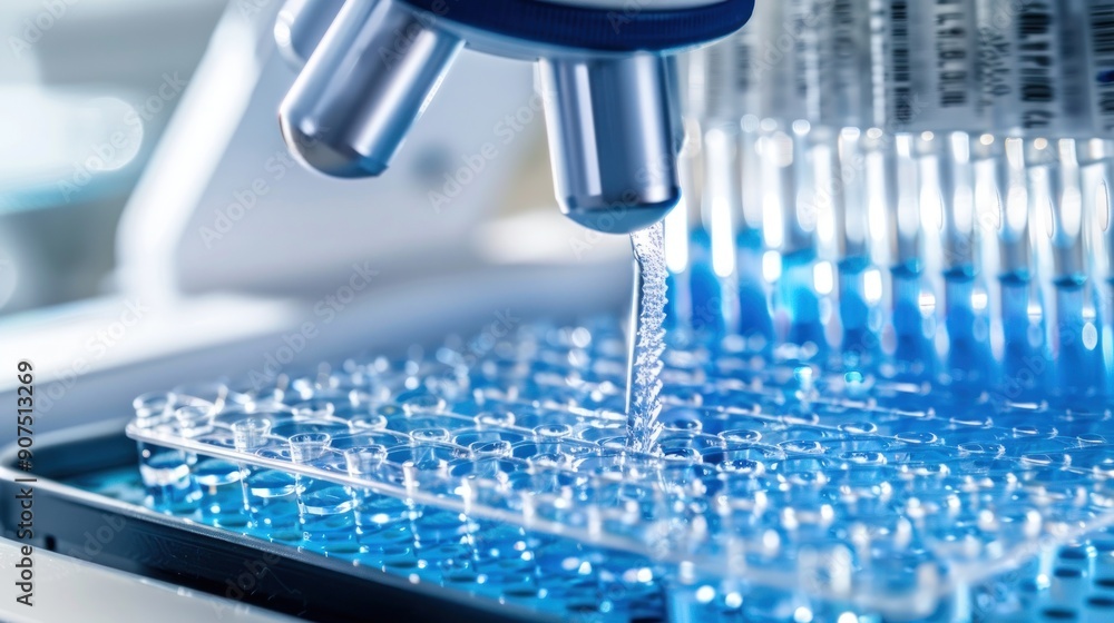 Automated Liquid Handling in a Laboratory Automated Liquid Handling in a Laboratory