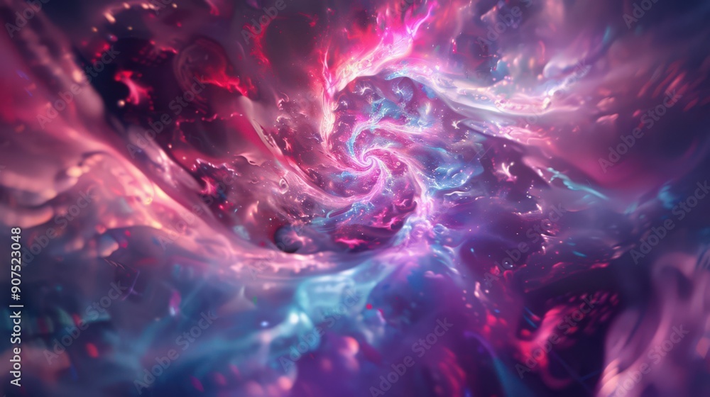 Abstract 3D swirls of color and light, creating a dynamic and energetic background for digital art and animations. Abstract 3D swirls of color and light, creating a dynamic and energetic background for digital art and animations.