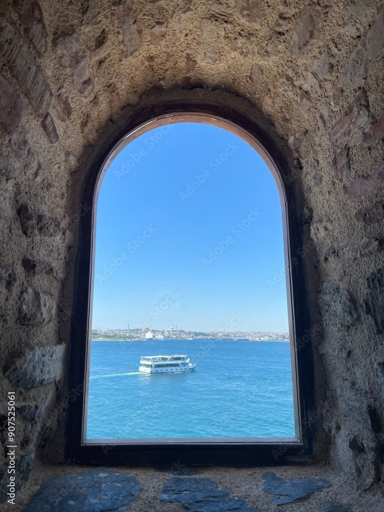 Fototapeta premium Window view