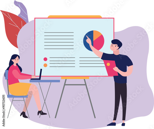 Girl working on laptop.