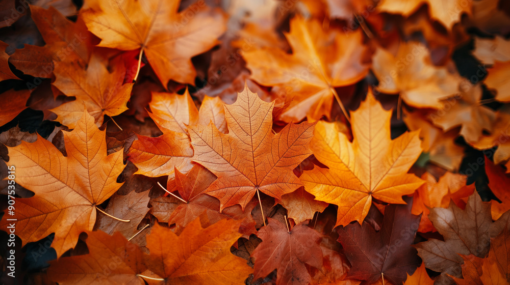 Abstract autumn background with maple yellow leaves Abstract autumn background with maple yellow leaves