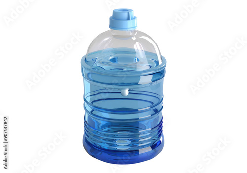 water container isolated on transparent background.