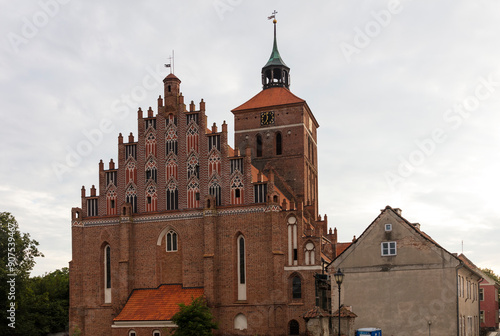 Poland Swieta Lipka view on a sunny autumn day photo