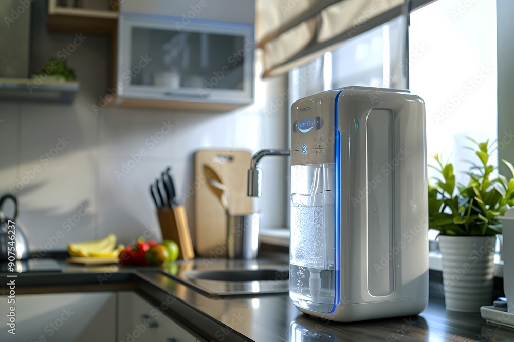Modern Water Purifier in Kitchen Modern Water Purifier in Kitchen