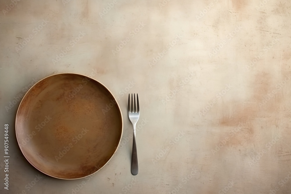 Collection of minimalist table settings featuring empty plates and cutlery. Collection of minimalist table settings featuring empty plates and cutlery.