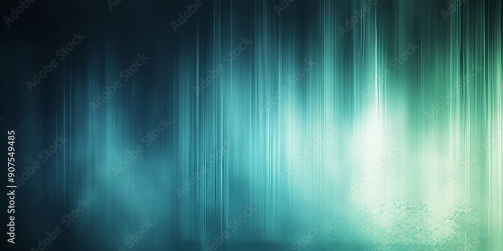 Teal blue green white black blurred abstract gradient background grainy noise texture glowing light large banner, Generative AI Teal blue green white black blurred abstract gradient background grainy noise texture glowing light large banner, Generative AI