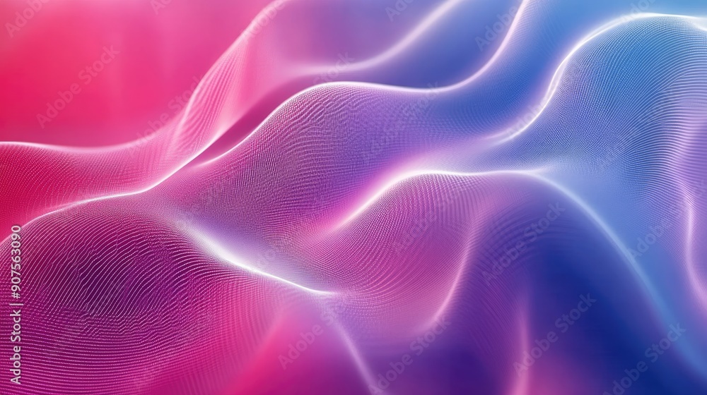 Elegant abstract background with smooth wavy lines and gradient tones, ideal for tech themes Elegant abstract background with smooth wavy lines and gradient tones, ideal for tech themes