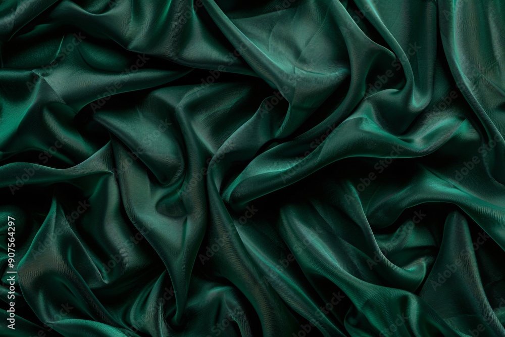 Fototapeta premium banner web design space background green deep texture paper toned old background abstract green dark 