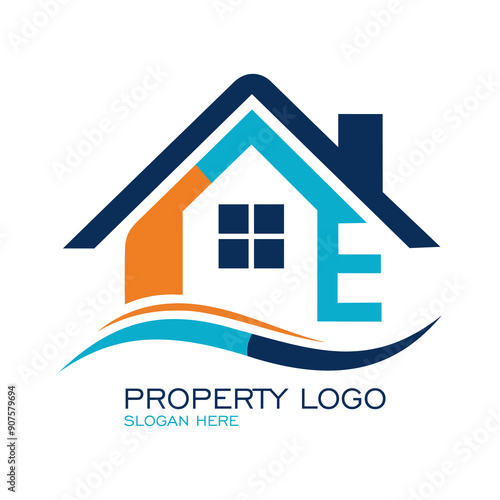 Logo of the letter E for a housing property company