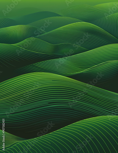 abstract green background