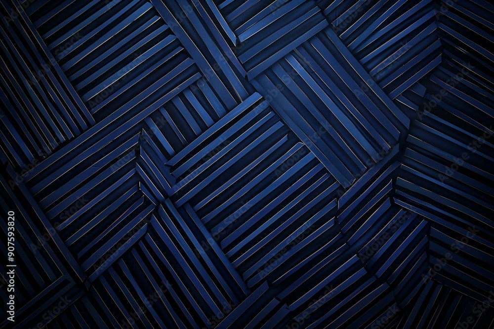 Abstract Dark Blue Striped Pattern Background Abstract Dark Blue Striped Pattern Background