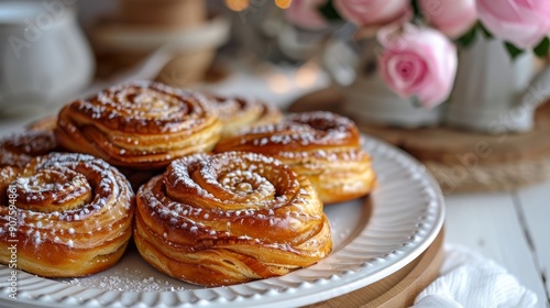 Wallpaper Mural Swedish Kanelbulle Cinnamon Buns Torontodigital.ca