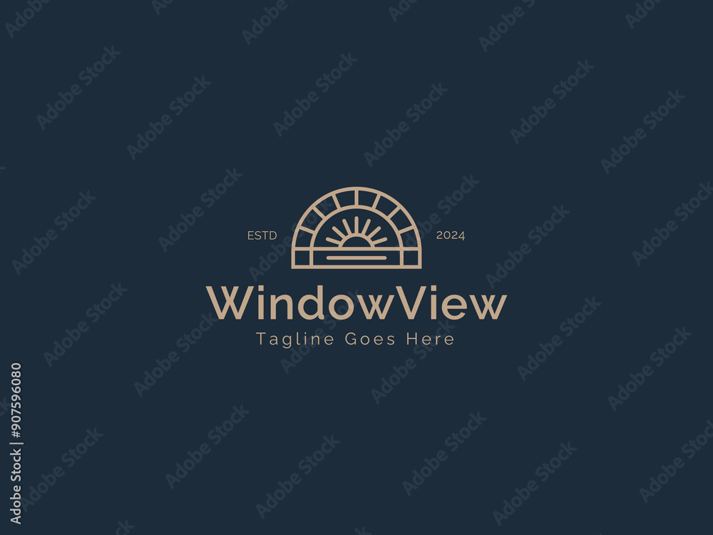 Modern Window Logo Modern Window Logo