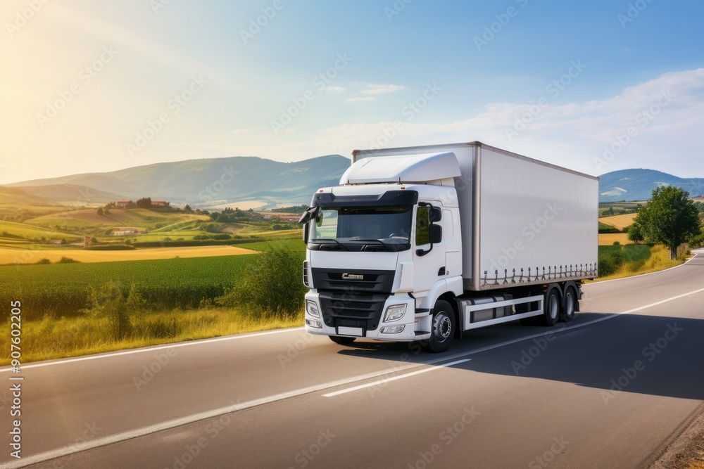 Vehicle truck transportation architecture. Vehicle truck transportation architecture.