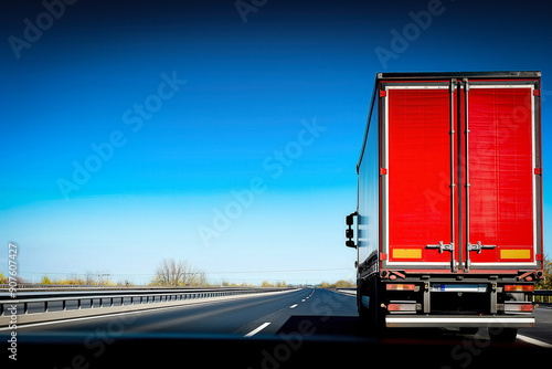 18 wheeler back - Back view...
