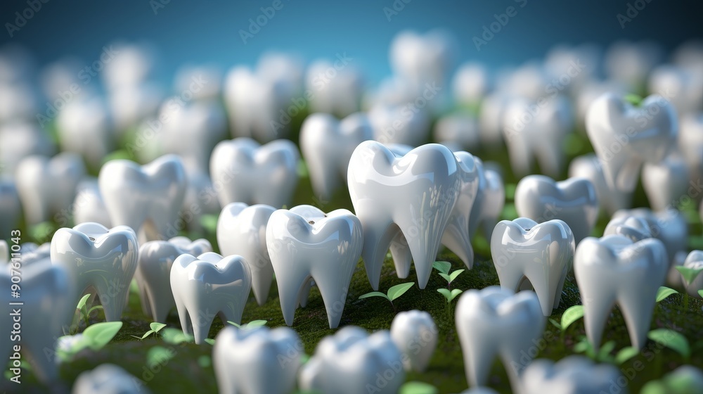 Fototapeta premium Dental Care Concept. 