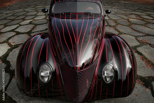 Hot rod pinstripe photo