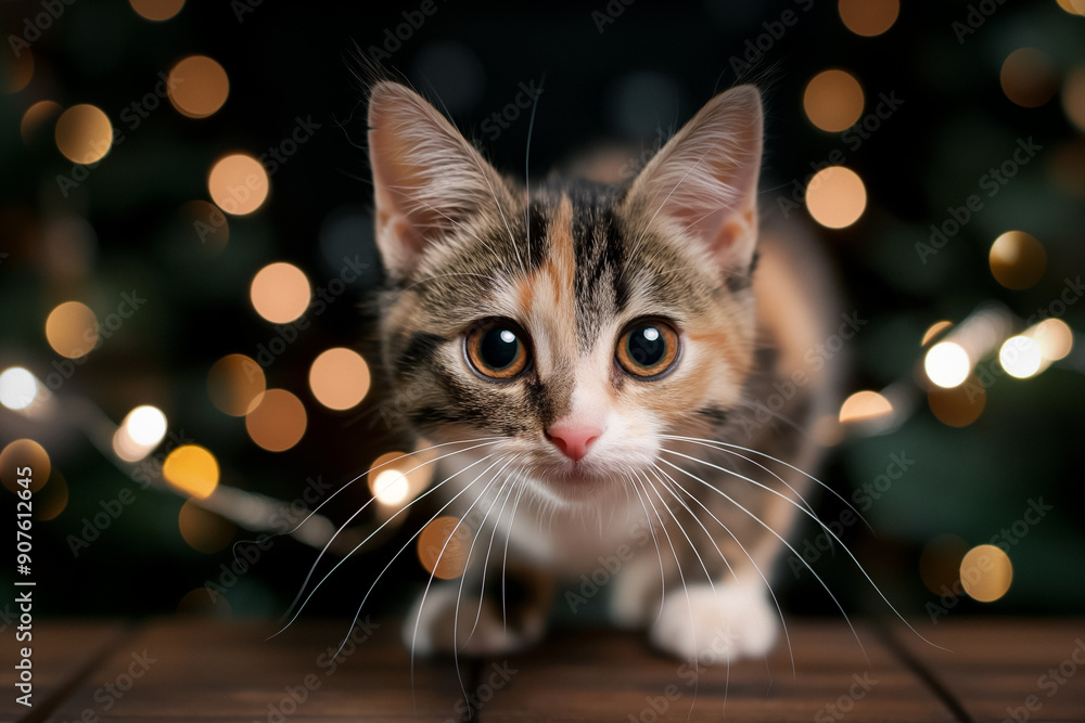 Kitten playing Kitten playing