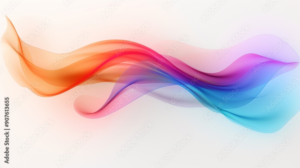 Abstract Colorful Wave Patterns. Abstract Colorful Wave Patterns.