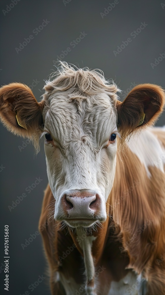 Portrait of a cow Portrait of a cow