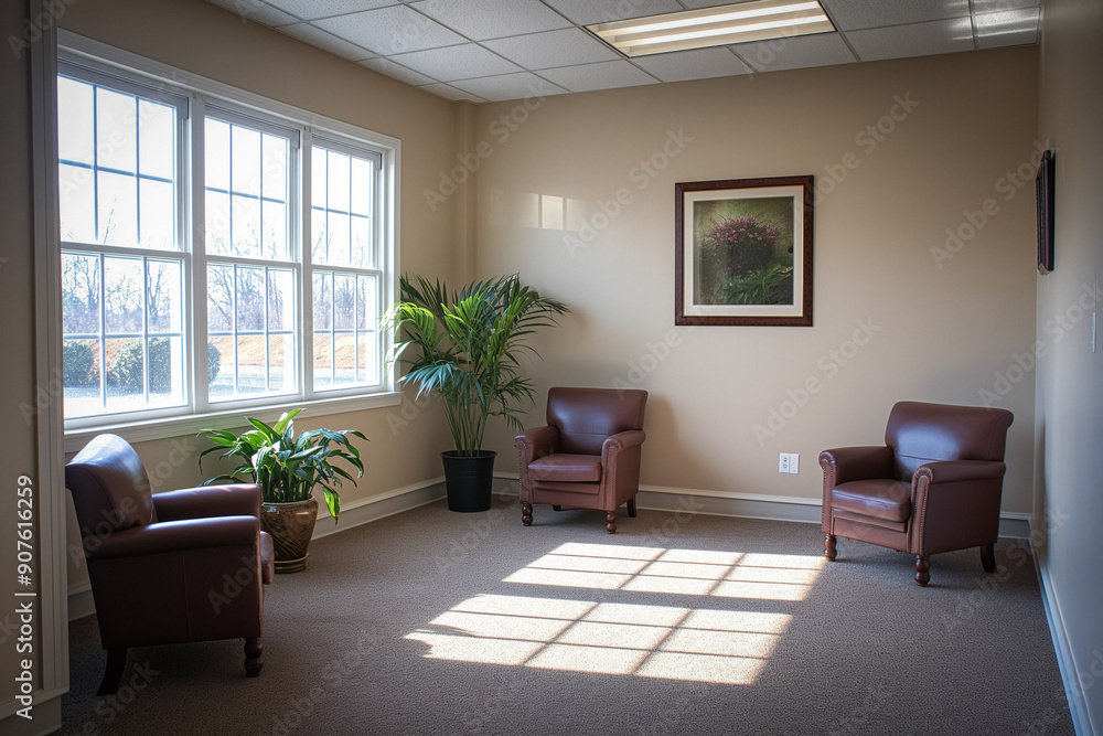 Small office interior Small office interior
