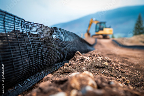 Silt fence