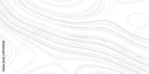Contour lines, seamless design, bizarre tileable pattern in green tones, vector illustration.. Topographic map patterns, topography line map. Vintage outdoors style