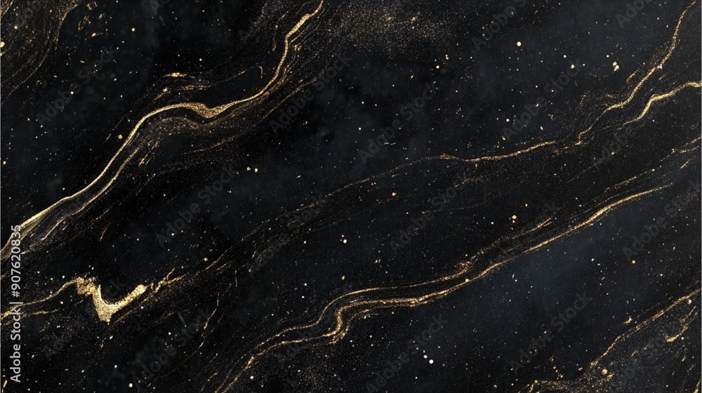 soft lines gold and black marble texture soft lines gold and black marble texture