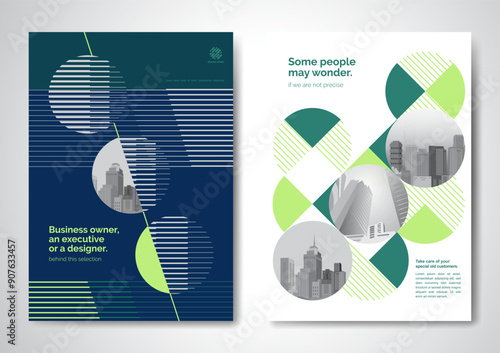 Template vector design for Brochure, AnnualReport, Magazine, Poster, Corporate Presentation, Portfolio, Flyer, infographic, layout modern with color size A4, Front and back, Easy to use.