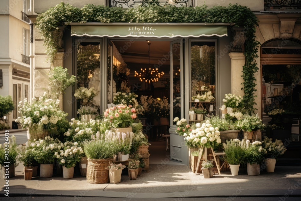 Architecture building flower plant. Architecture building flower plant.