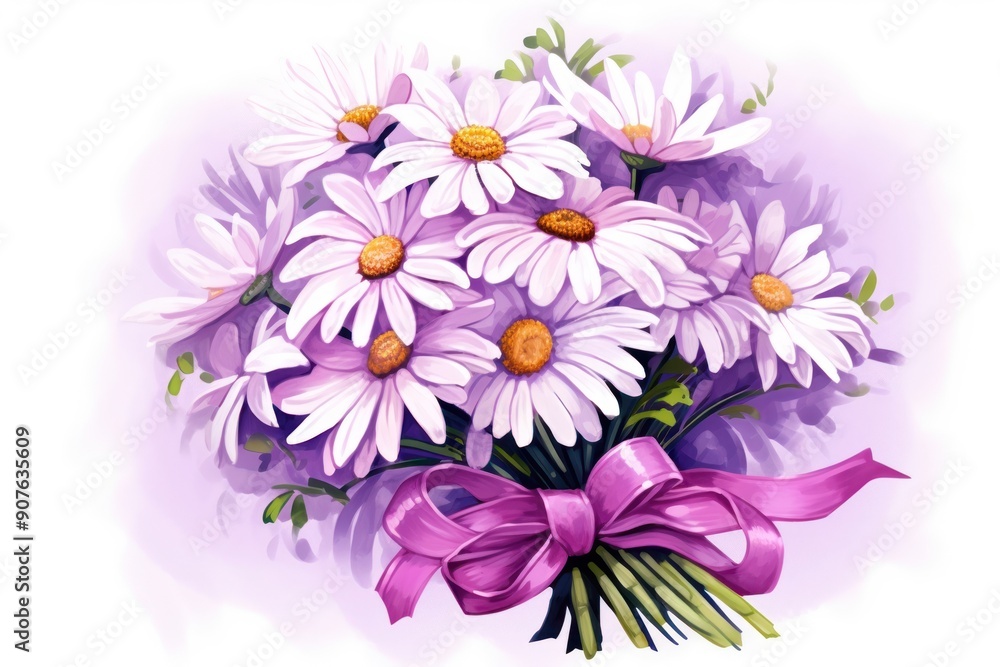 Flower purple daisy petal. Flower purple daisy petal.