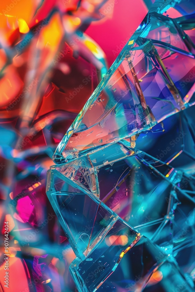 broken glass background. Selective focus broken glass background. Selective focus