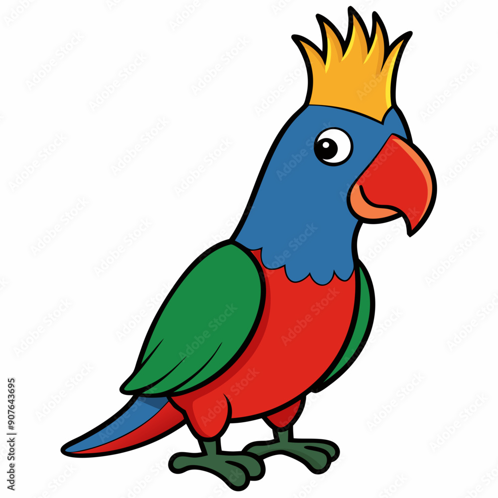 Australian King Parrot art vector Australian King Parrot art vector