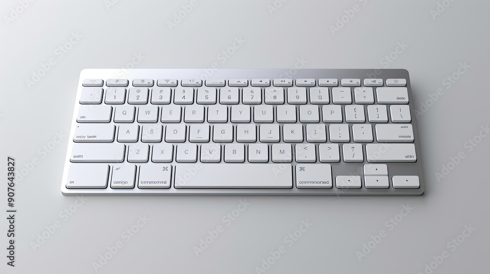 close-up of a computer keyboard. Selective focus close-up of a computer keyboard. Selective focus