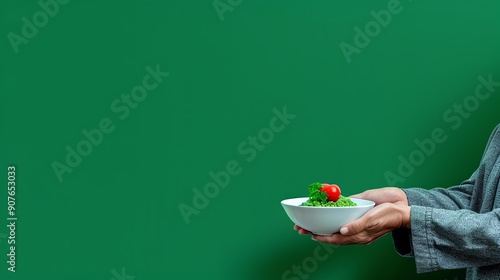 A poignant illustration of a person sharing their iftar meal with a less fortunate individual, highlighting empathy and compassion developed through fasting photo