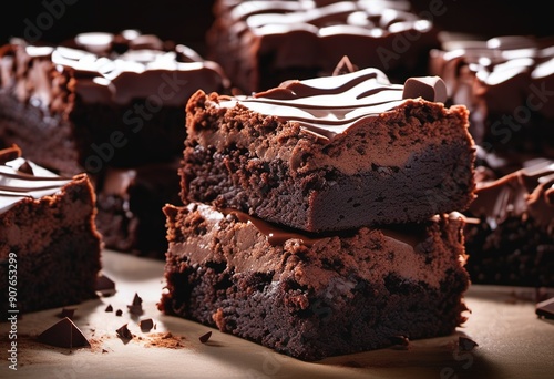 Decadent Chocolate Brownies photo