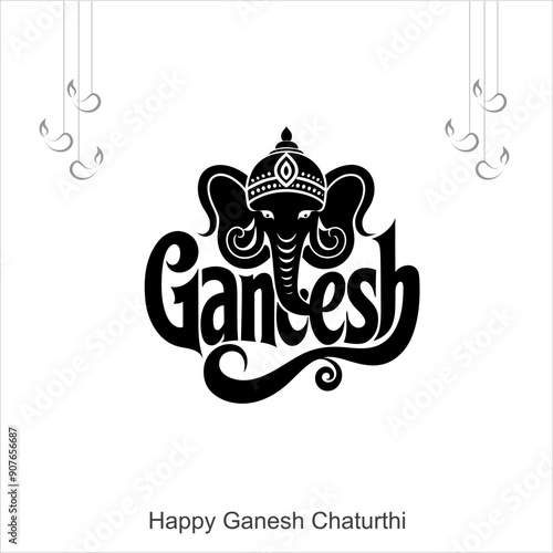 Happy Ganesh Chaturthi Translation: Ganesh Chaturthi means Ganesh Festival