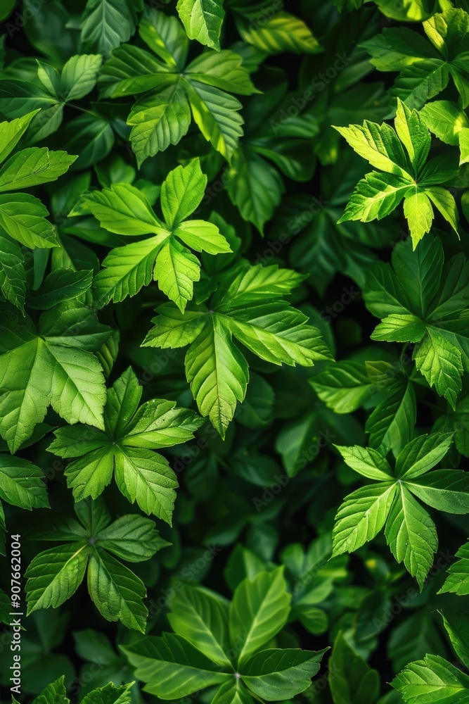 background of green leaves top view. Selective focus background of green leaves top view. Selective focus