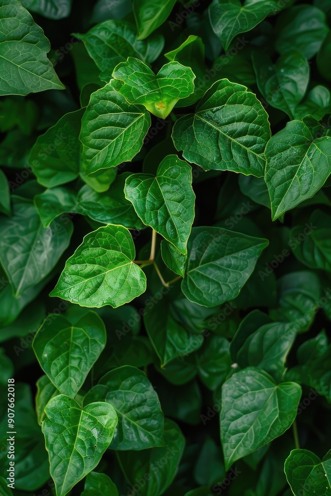 background of green leaves top view. Selective focus background of green leaves top view. Selective focus