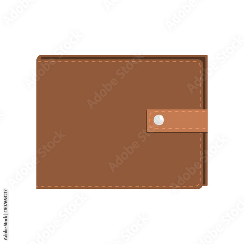 brown leather wallet