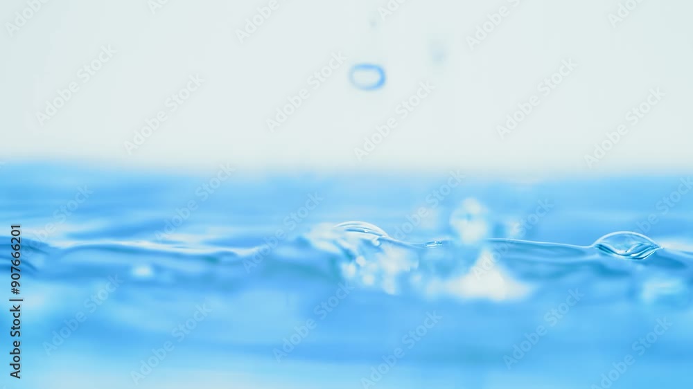 Drops Falling on Water Surface in Slow Motion
Drops Falling on Water Surface in Slow Motion