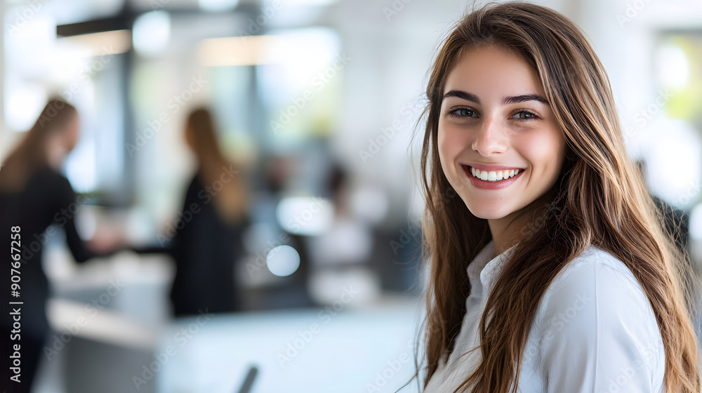 Cheerful Customer Service Rep Guiding a New Client Through Onboarding Forms Cheerful Customer Service Rep Guiding a New Client Through Onboarding Forms
