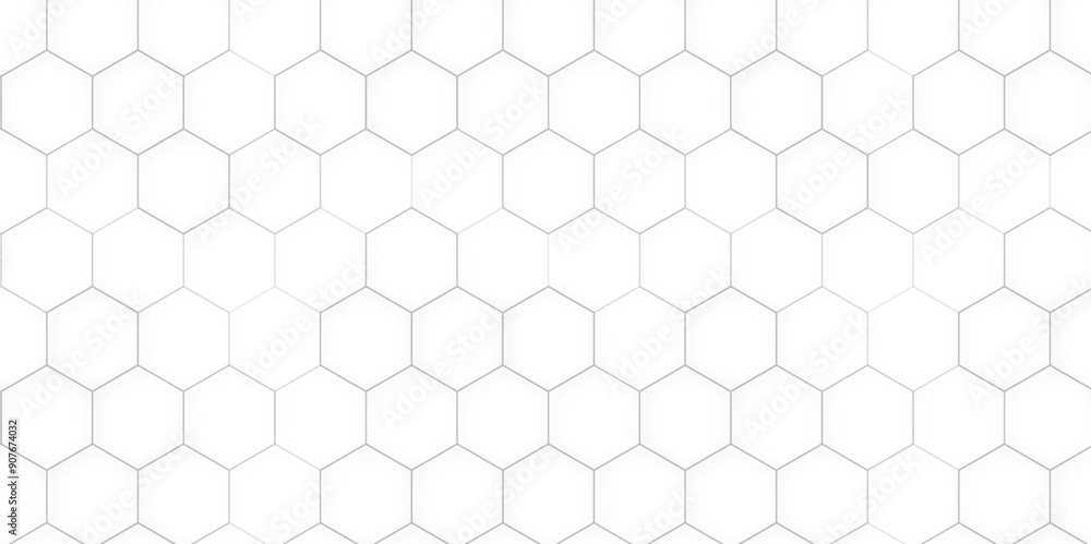 Hexagonal relief on a white wall. Vector design. Hexagonal relief on a white wall. Vector design.