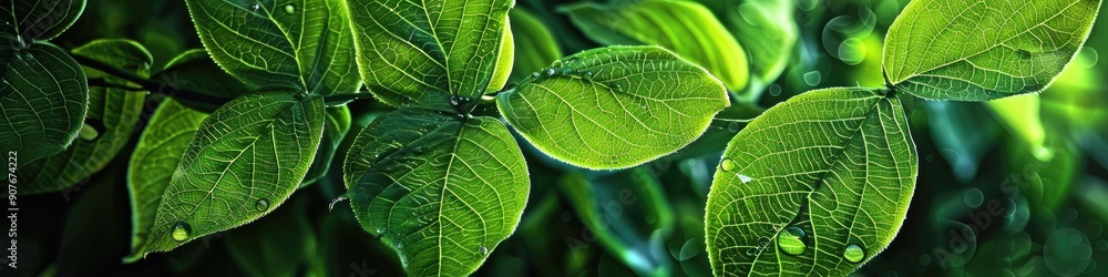 background of green leaves top view. Selective focus background of green leaves top view. Selective focus