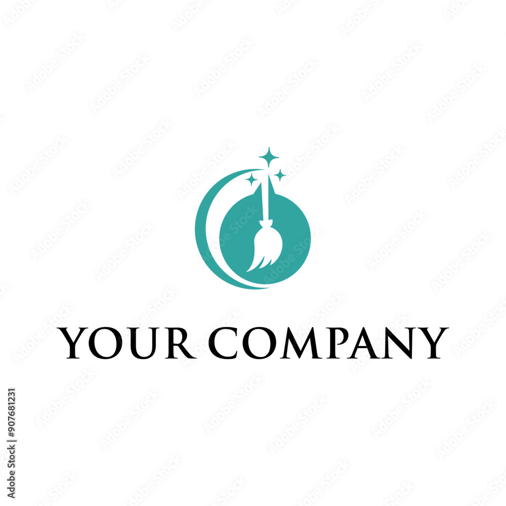 nice and modern cleaning logo concept nice and modern cleaning logo concept
